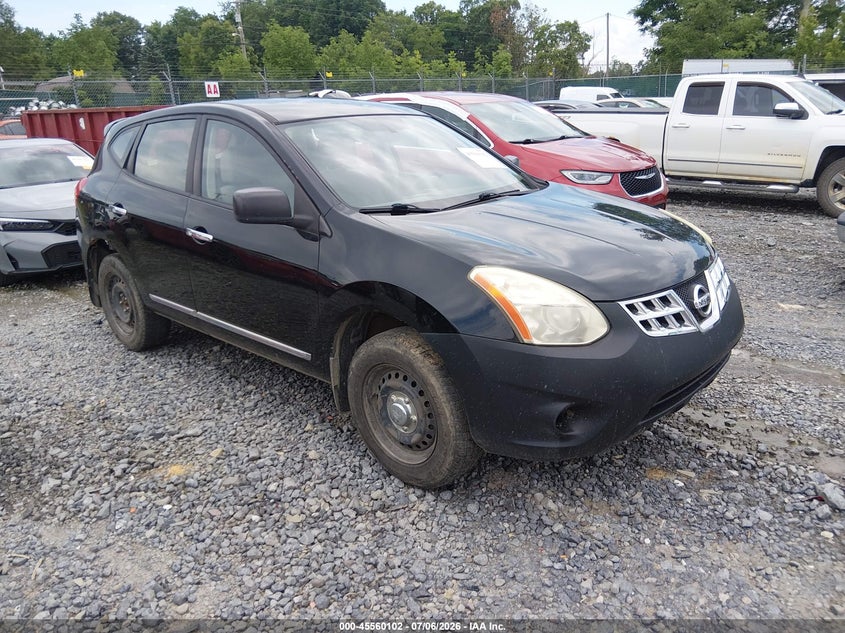 2011 Nissan Rogue sport VIN JN8AS5MV4BW257765 IAAI salvage auction — NORMAL WEAR, Clear (New Hampshire), sold $100 on 2026-07-29 (photo 1)