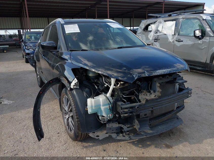 2021 Nissan Kicks VIN 3N1CP5CV4ML516709 IAAI salvage auction — FRONT END, Original (Texas), sold $1,850 on 2026-08-22 (photo 1)