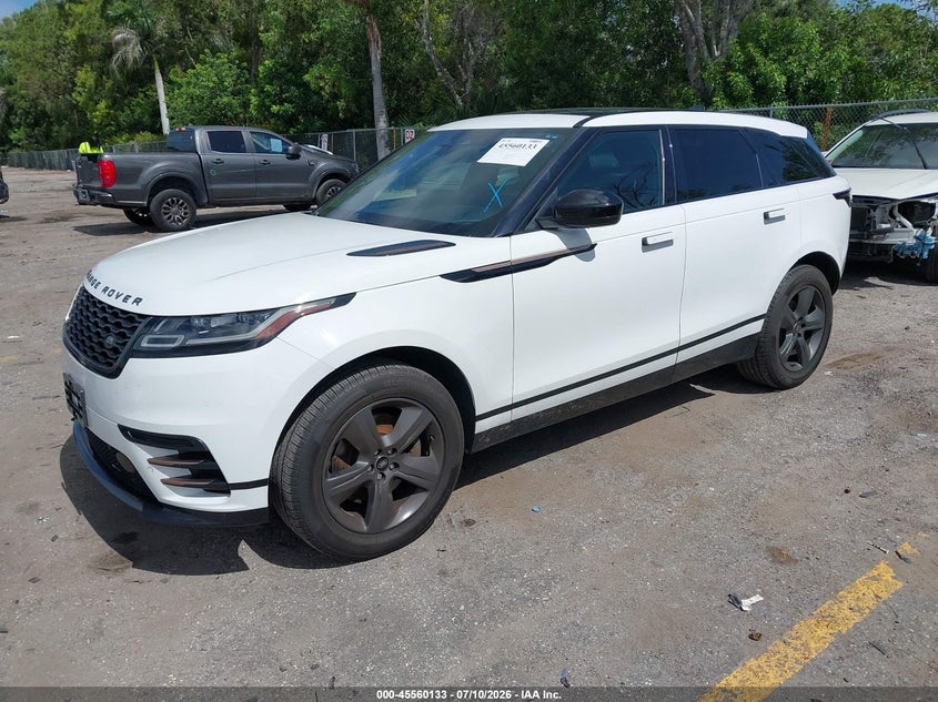 2022 Land rover Range rover velar VIN SALYT2EX4NA329581 IAAI salvage auction — SIDE, Rebuildable (Florida), sold $12,700 on 2026-07-29 (photo 2)