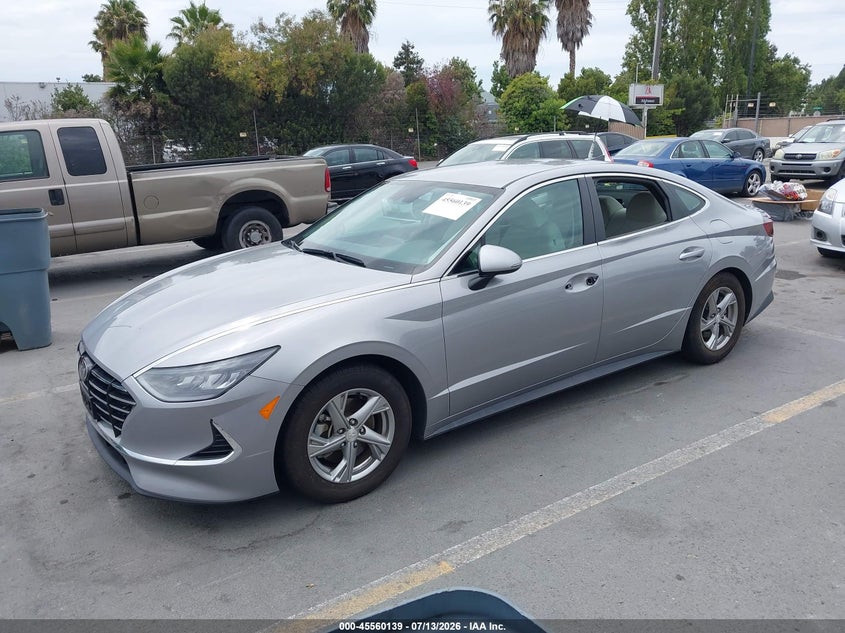 2023 Hyundai Sonata VIN KMHL24JA2PA261197 IAAI salvage auction — VANDALISM, Salvage (California), sold $2,950 on 2026-07-29 (photo 2)