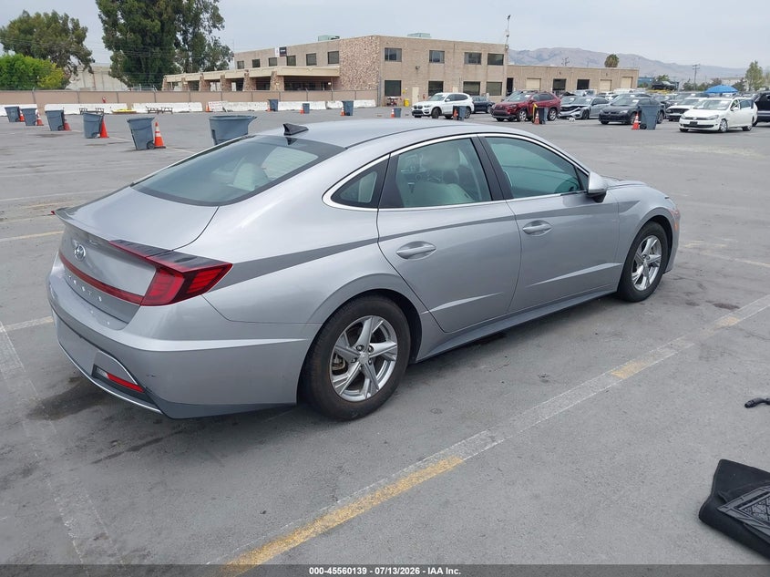 2023 Hyundai Sonata VIN KMHL24JA2PA261197 IAAI salvage auction — VANDALISM, Salvage (California), sold $2,950 on 2026-07-29 (photo 4)