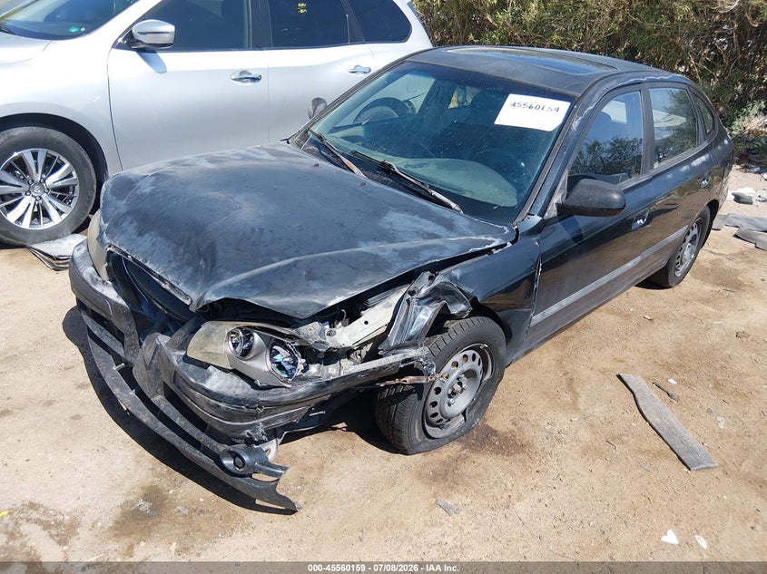 2006 Hyundai Elantra VIN KMHDN56D86U192954 IAAI salvage auction — FRONT END, Salvage (Arizona), sold $200 on 2026-07-30 (photo 2)