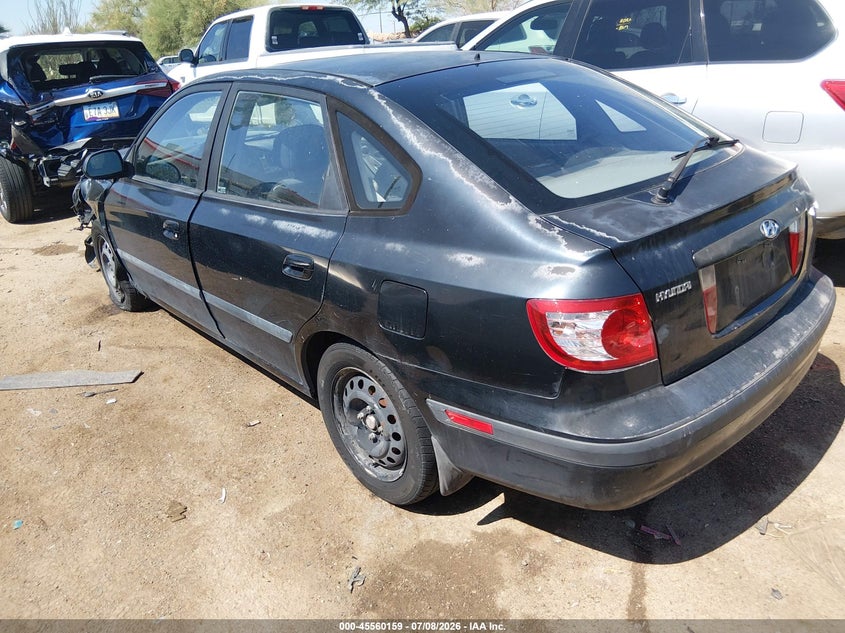 2006 Hyundai Elantra VIN KMHDN56D86U192954 IAAI salvage auction — FRONT END, Salvage (Arizona), sold $200 on 2026-07-30 (photo 3)
