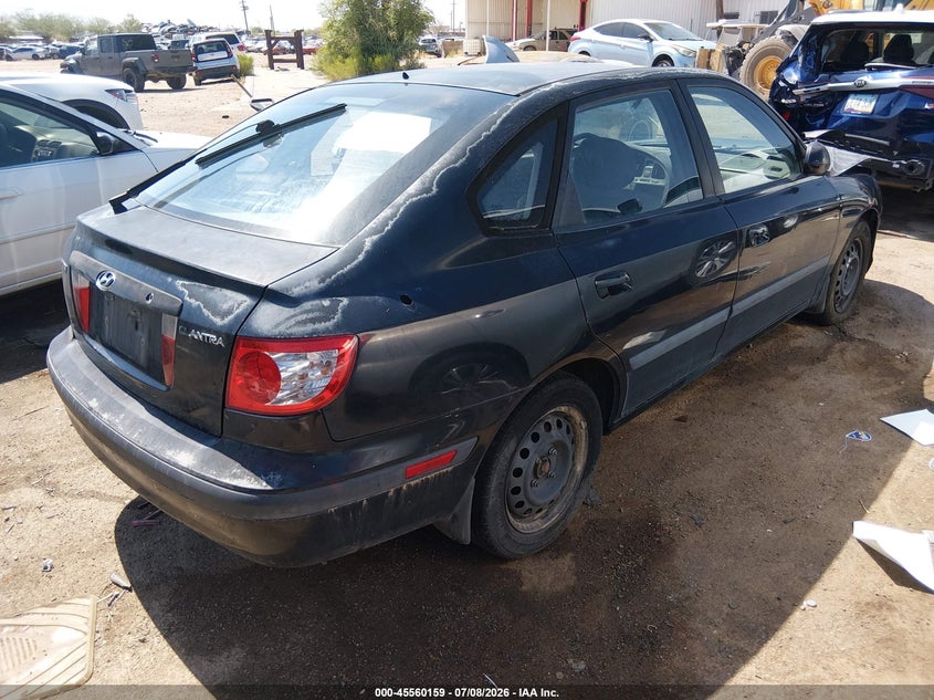 2006 Hyundai Elantra VIN KMHDN56D86U192954 IAAI salvage auction — FRONT END, Salvage (Arizona), sold $200 on 2026-07-30 (photo 4)