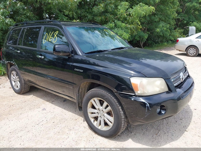 2006 Toyota Highlander VIN JTEEW21A060004951 IAAI salvage auction — NORMAL WEAR, Clear-Endorsement (Wisconsin), sold $250 on 2026-07-29 (photo 1)