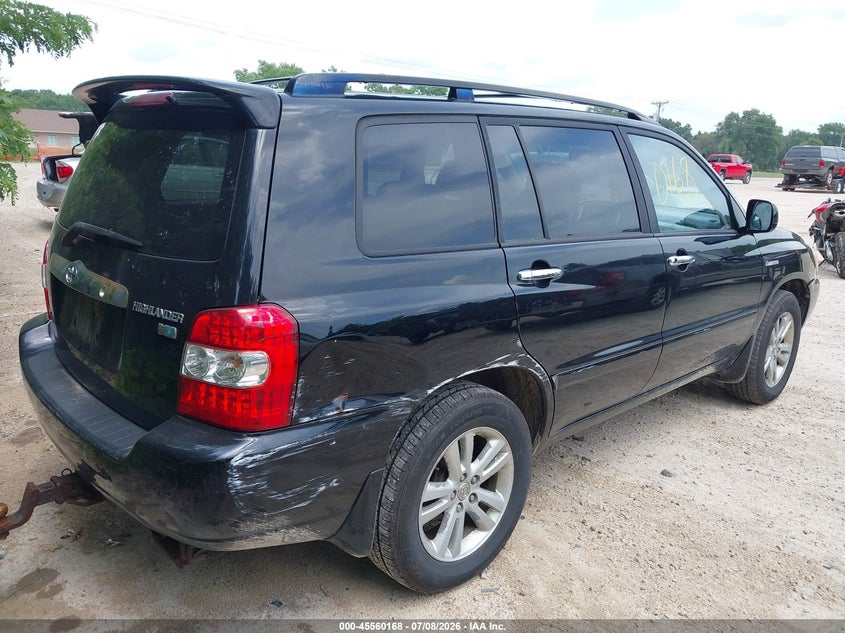 2006 Toyota Highlander VIN JTEEW21A060004951 IAAI salvage auction — NORMAL WEAR, Clear-Endorsement (Wisconsin), sold $250 on 2026-07-29 (photo 4)