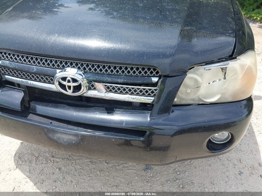 2006 Toyota Highlander VIN JTEEW21A060004951 IAAI salvage auction — NORMAL WEAR, Clear-Endorsement (Wisconsin), sold $250 on 2026-07-29 (photo 6)