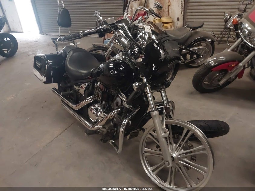 2012 Kawasaki Vn 900 VIN JKAVN2C13CA049709 IAAI salvage auction — FRONT END, Salvage (California), sold $250 on 2026-07-28 (photo 1)