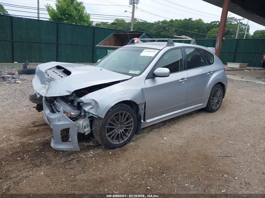 2013 Subaru Impreza wrx VIN JF1GR7E65DG862899 IAAI salvage auction — FRONT END, Salvage Title, sold $25 on 2026-07-28 (photo 2)