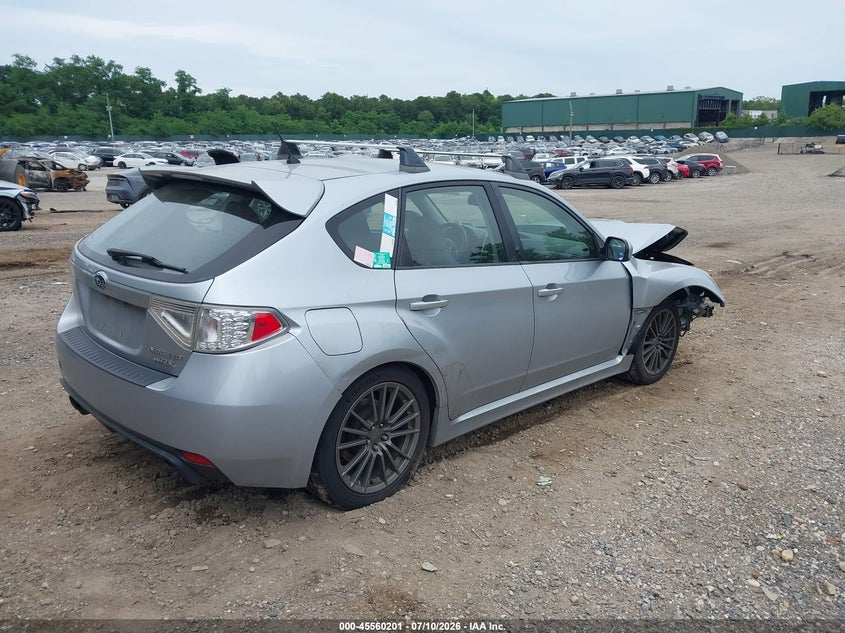 2013 Subaru Impreza wrx VIN JF1GR7E65DG862899 IAAI salvage auction — FRONT END, Salvage Title, sold $25 on 2026-07-28 (photo 4)