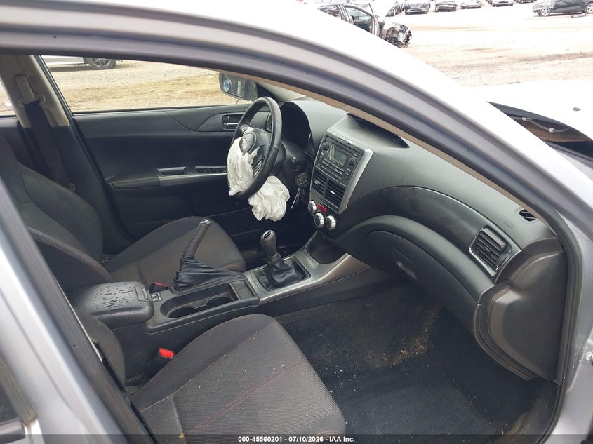 2013 Subaru Impreza wrx VIN JF1GR7E65DG862899 IAAI salvage auction — FRONT END, Salvage Title, sold $25 on 2026-07-28 (photo 5)