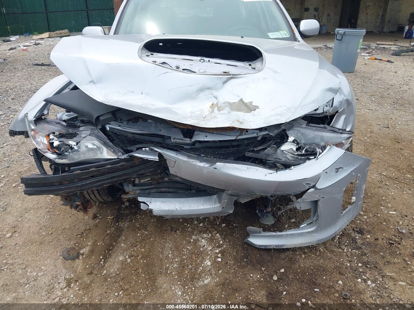 2013 Subaru Impreza wrx VIN JF1GR7E65DG862899 IAAI salvage auction — FRONT END, Salvage Title, sold $25 on 2026-07-28 (photo 6)
