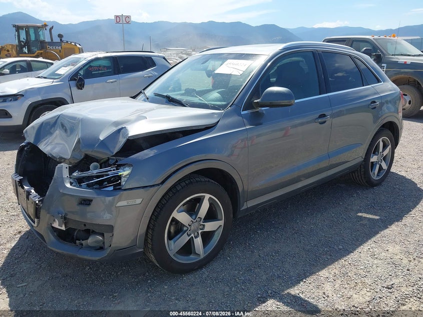2015 Audi Q3 VIN WA1GFCFS5FR006110 IAAI salvage auction — FRONT END, Salvage (Montana), sold $25 on 2026-10-07 (photo 2)