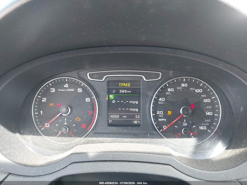 2015 Audi Q3 VIN WA1GFCFS5FR006110 IAAI salvage auction — FRONT END, Salvage (Montana), sold $25 on 2026-10-07 (photo 7)