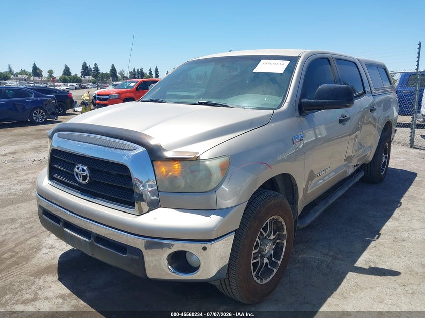 2008 Toyota Tundra VIN 5TFDV54188X038548 IAAI salvage auction — LEFT SIDE, Salvage (California), sold $5,700 on 2026-07-28 (photo 2)