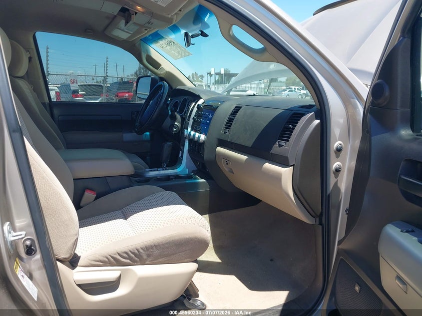 2008 Toyota Tundra VIN 5TFDV54188X038548 IAAI salvage auction — LEFT SIDE, Salvage (California), sold $5,700 on 2026-07-28 (photo 5)