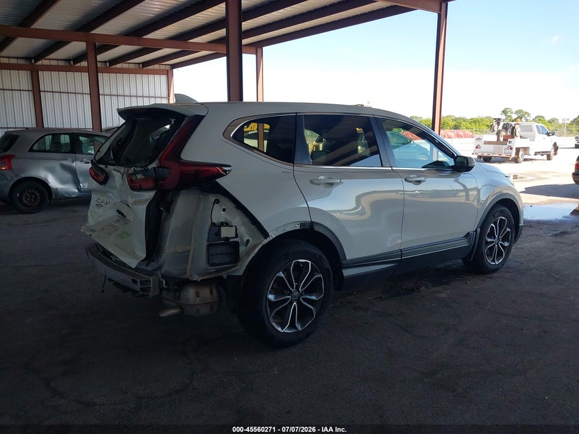 2020 Honda Cr-v VIN 7FARW1H84LE026875 IAAI salvage auction — REAR END, Rebuildable (Florida), sold $11,200 on 2026-07-29 (photo 4)