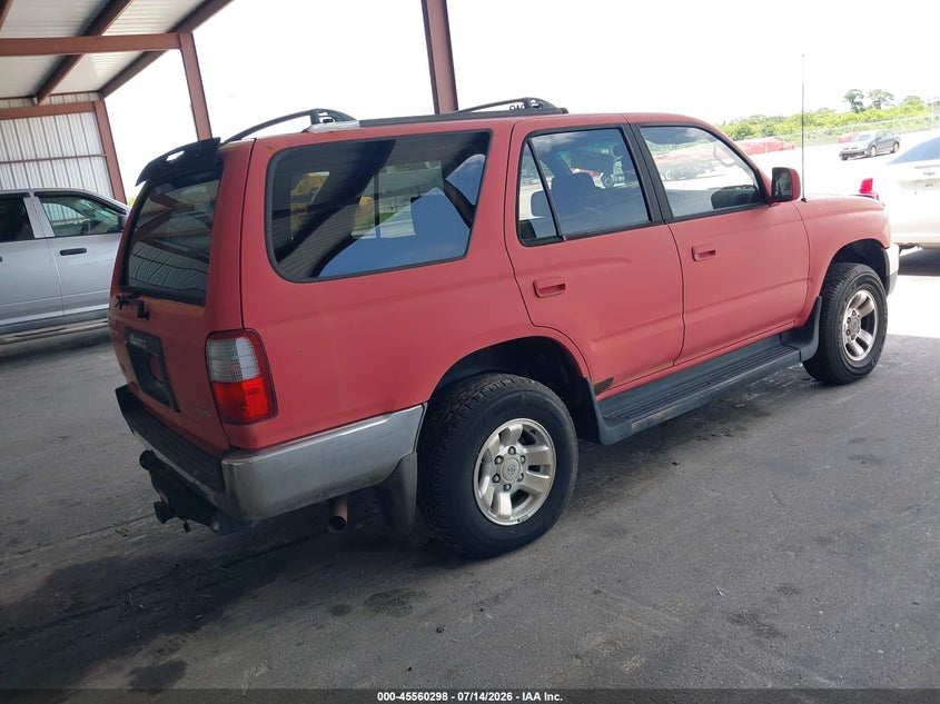 1996 Toyota 4runner VIN JT3GN86R5T0013999 IAAI salvage auction — NORMAL WEAR, Clear (Florida), sold $25 on 2026-07-15 (photo 4)