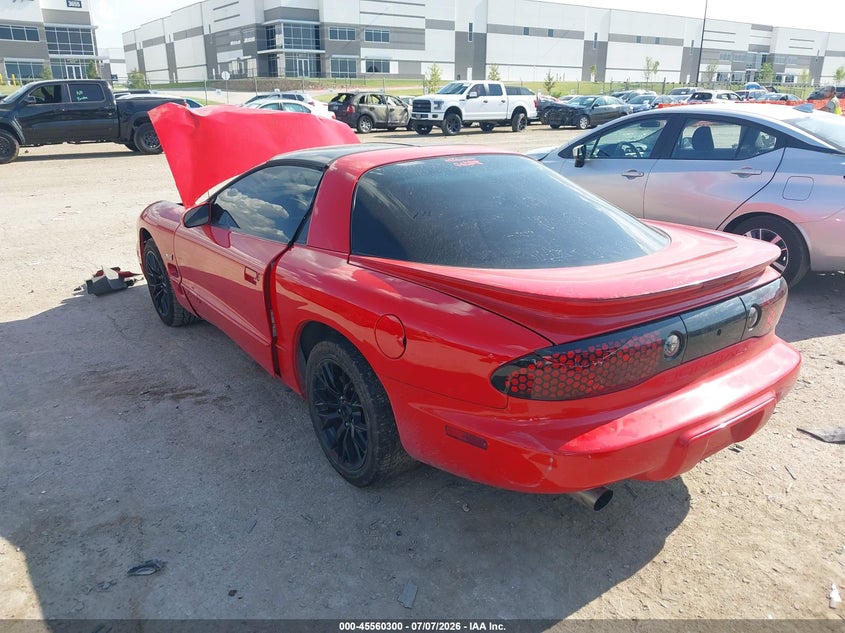 2001 Pontiac Firebird VIN 2G2FV22G512116851 IAAI salvage auction — FRONT END, Salvage (Texas), sold $1,500 on 2026-08-02 (photo 3)