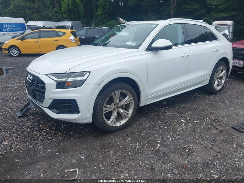 2022 Audi Q8 VIN WA1BVBF1XND026881 IAAI salvage auction — REAR END, Mv-907A (New York), sold $20,700 on 2026-07-28 (photo 2)