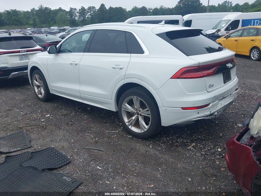 2022 Audi Q8 VIN WA1BVBF1XND026881 IAAI salvage auction — REAR END, Mv-907A (New York), sold $20,700 on 2026-07-28 (photo 3)