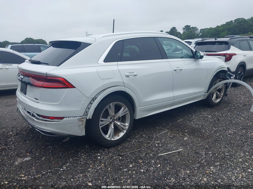 2022 Audi Q8 VIN WA1BVBF1XND026881 IAAI salvage auction — REAR END, Mv-907A (New York), sold $20,700 on 2026-07-28 (photo 4)