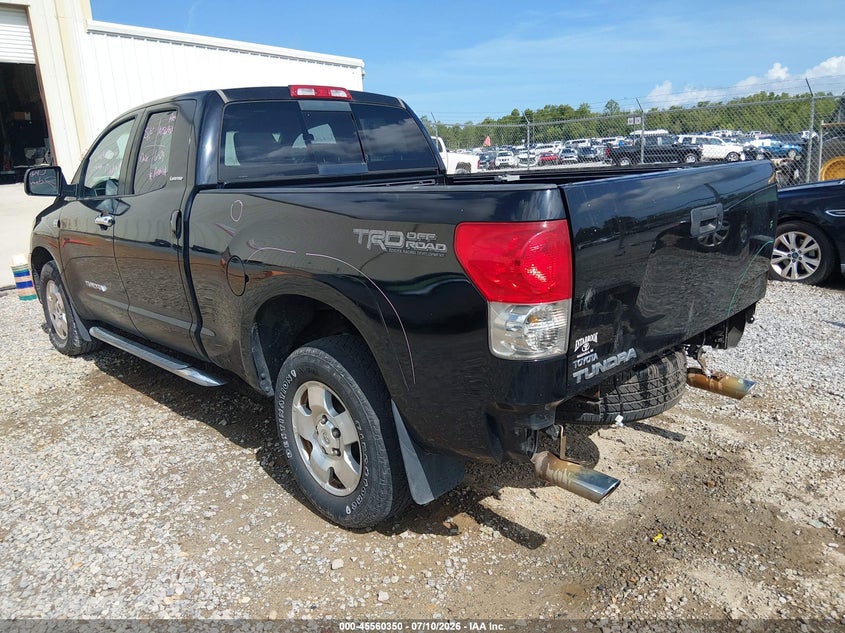 2008 Toyota Tundra VIN 5TFRT58178X019320 IAAI salvage auction — REAR END, Salvage (Mississippi), sold $475 on 2026-07-24 (photo 3)