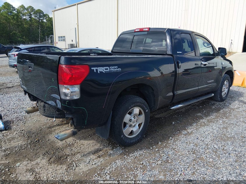 2008 Toyota Tundra VIN 5TFRT58178X019320 IAAI salvage auction — REAR END, Salvage (Mississippi), sold $475 on 2026-07-24 (photo 4)