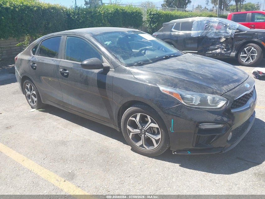 2019 Kia Forte VIN 3KPF24AD3KE035459 IAAI salvage auction — FRONT & REAR, Salvage Title, sold $2,700 on 2026-08-01 (photo 1)