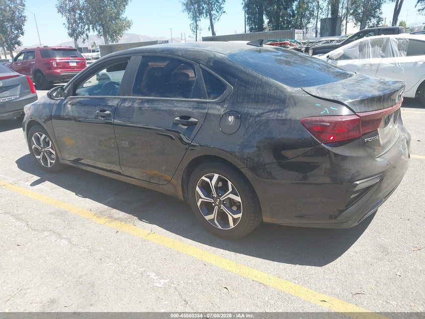 2019 Kia Forte VIN 3KPF24AD3KE035459 IAAI salvage auction — FRONT & REAR, Salvage Title, sold $2,700 on 2026-08-01 (photo 3)