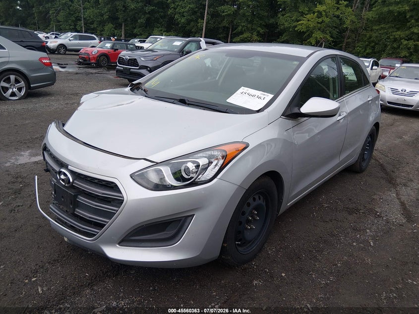 2017 Hyundai Elantra VIN KMHD35LHXHU384392 IAAI salvage auction — NORMAL WEAR, Clear (Maryland), sold $750 on 2026-07-29 (photo 2)