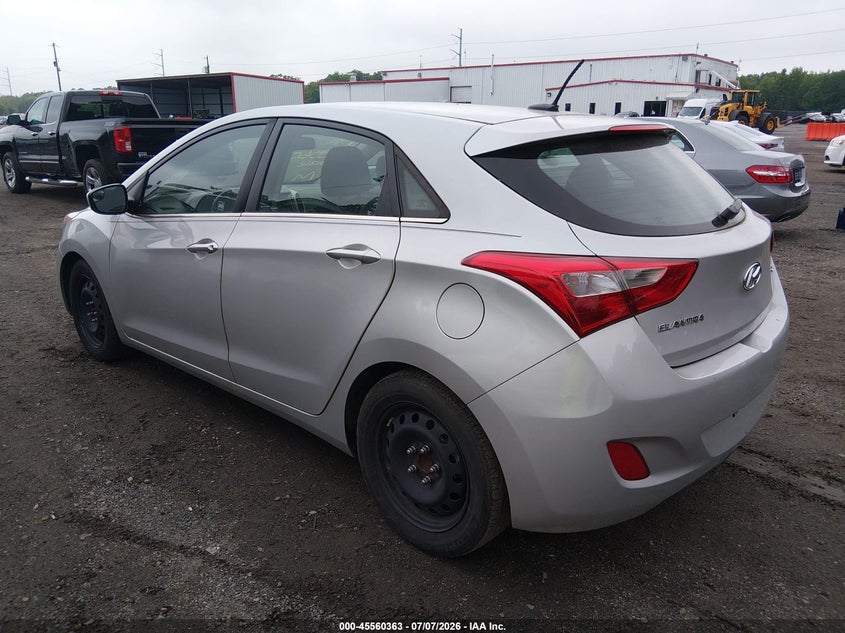 2017 Hyundai Elantra VIN KMHD35LHXHU384392 IAAI salvage auction — NORMAL WEAR, Clear (Maryland), sold $750 on 2026-07-29 (photo 3)