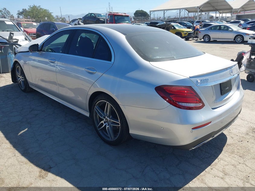 2017 Mercedes-benz E-klasse VIN WDDZF4JB2HA234567 IAAI salvage auction — FRONT END, Salvage (California), sold $4,000 on 2026-07-22 (photo 3)