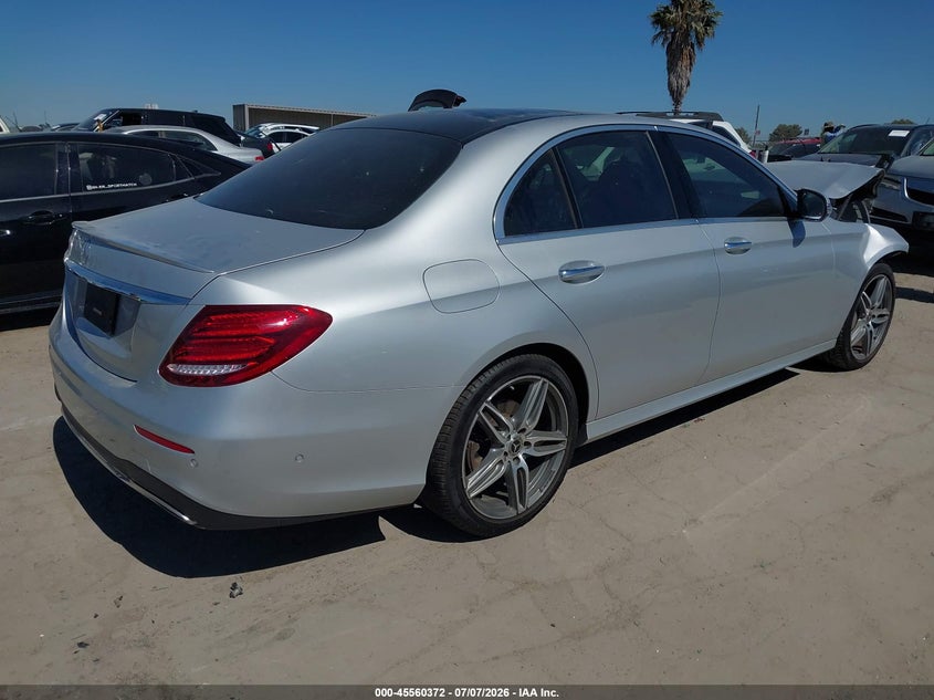 2017 Mercedes-benz E-klasse VIN WDDZF4JB2HA234567 IAAI salvage auction — FRONT END, Salvage (California), sold $4,000 on 2026-07-22 (photo 4)