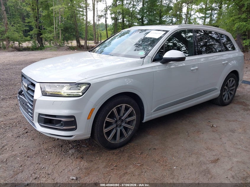2018 Audi Q7 VIN WA1VAAF76JD038575 IAAI salvage auction — FRONT END, Salvage (Virginia), sold $25 on 2026-08-01 (photo 2)