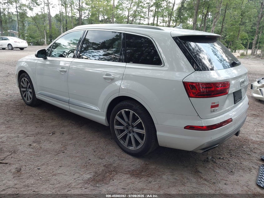 2018 Audi Q7 VIN WA1VAAF76JD038575 IAAI salvage auction — FRONT END, Salvage (Virginia), sold $25 on 2026-08-01 (photo 3)