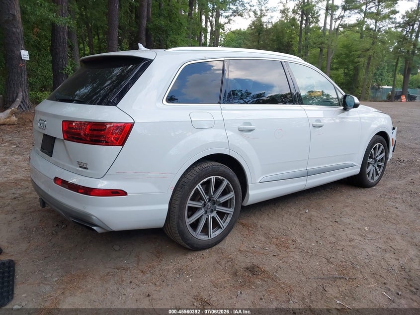 2018 Audi Q7 VIN WA1VAAF76JD038575 IAAI salvage auction — FRONT END, Salvage (Virginia), sold $25 on 2026-08-01 (photo 4)
