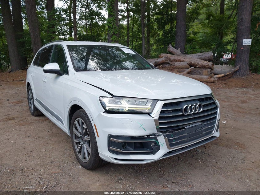 2018 Audi Q7 VIN WA1VAAF76JD038575 IAAI salvage auction — FRONT END, Salvage (Virginia), sold $25 on 2026-08-01 (photo 6)