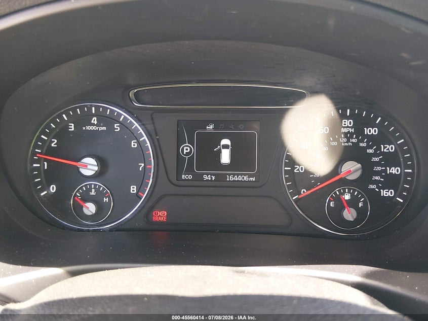 2016 Kia Sorento VIN 5XYPH4A52GG079815 IAAI salvage auction — NORMAL WEAR, Clear - Dealer Only (California), sold $1,050 on 2026-07-21 (photo 7)