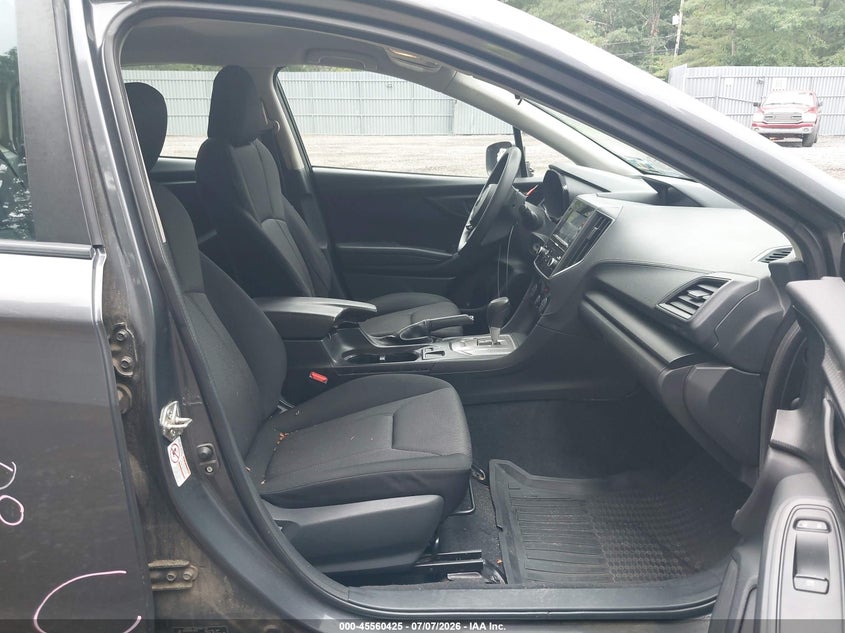 2019 Subaru Impreza VIN 4S3GTAA63K3718349 IAAI salvage auction — FRONT & REAR, Salvage (New Jersey), sold $75 on 2026-09-10 (photo 5)