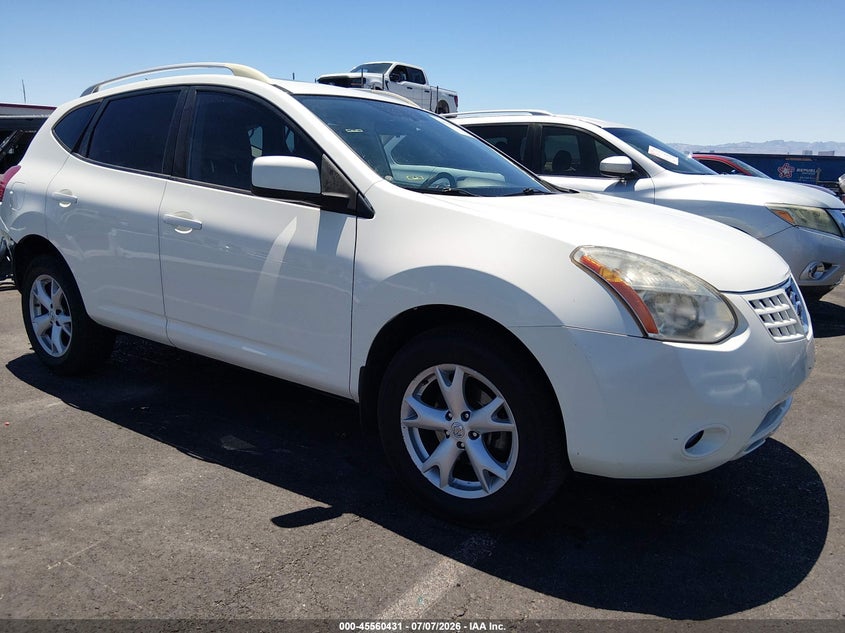 2008 Nissan Rogue VIN JN8AS58T38W014871 IAAI salvage auction — REAR END, Salvage (Nevada), sold $500 on 2026-07-24 (photo 1)