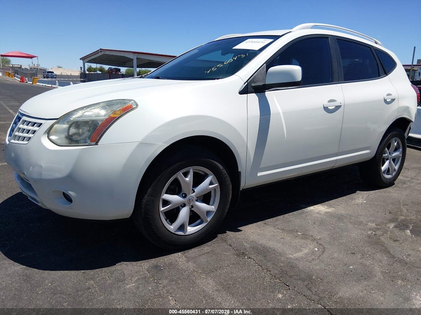 2008 Nissan Rogue VIN JN8AS58T38W014871 IAAI salvage auction — REAR END, Salvage (Nevada), sold $500 on 2026-07-24 (photo 2)