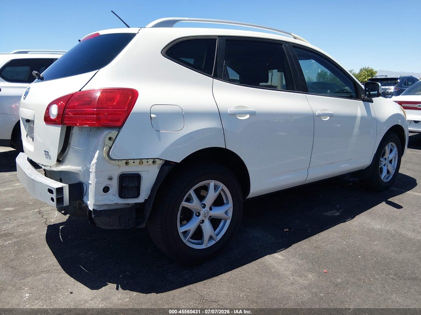 2008 Nissan Rogue VIN JN8AS58T38W014871 IAAI salvage auction — REAR END, Salvage (Nevada), sold $500 on 2026-07-24 (photo 4)