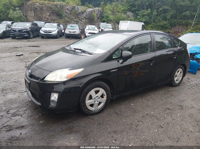 2011 Toyota Prius VIN JTDKN3DUXB0274009 IAAI salvage auction — NORMAL WEAR, Clear (Rhode Island), sold $2,050 on 2026-07-14 (photo 2)