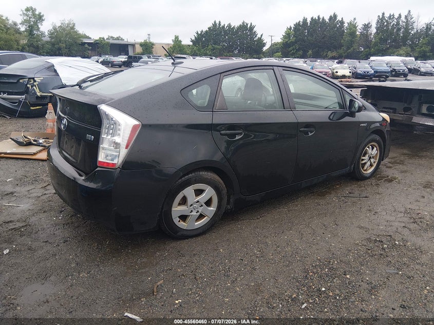 2011 Toyota Prius VIN JTDKN3DUXB0274009 IAAI salvage auction — NORMAL WEAR, Clear (Rhode Island), sold $2,050 on 2026-07-14 (photo 4)