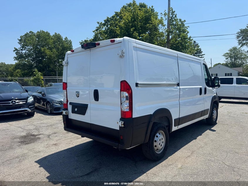 2022 Ram Promaster 3500 VIN 3C6MRVWG7NE120943 IAAI salvage auction — UNKNOWN, Clear (New York), sold $3,800 on 2026-08-26 (photo 4)
