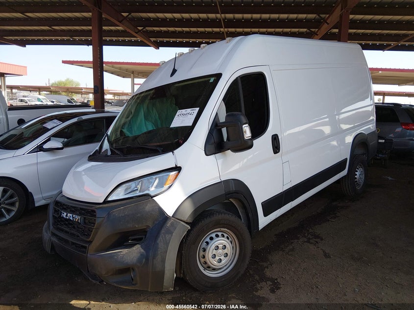 2025 Ram Promaster city VIN 3C6LRVCG1SE555078 IAAI salvage auction — RIGHT SIDE, Salvage (Arizona), sold $8,200 on 2026-08-18 (photo 2)