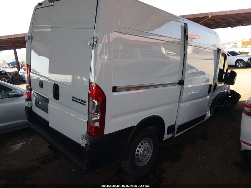 2025 Ram Promaster city VIN 3C6LRVCG1SE555078 IAAI salvage auction — RIGHT SIDE, Salvage (Arizona), sold $8,200 on 2026-08-18 (photo 4)