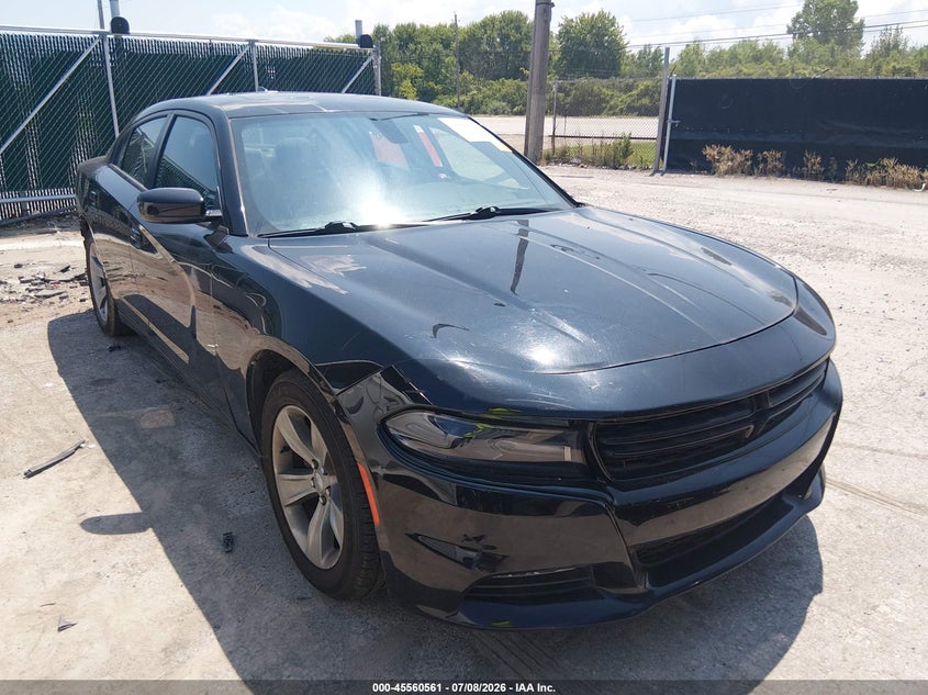 2016 Dodge Charger VIN 2C3CDXHG3GH302582 IAAI salvage auction — LEFT SIDE, Original (Ohio), sold $1,700 on 2026-08-15 (photo 1)