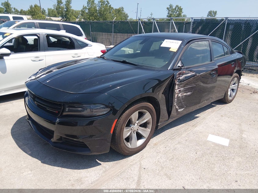 2016 Dodge Charger VIN 2C3CDXHG3GH302582 IAAI salvage auction — LEFT SIDE, Original (Ohio), sold $1,700 on 2026-08-15 (photo 2)